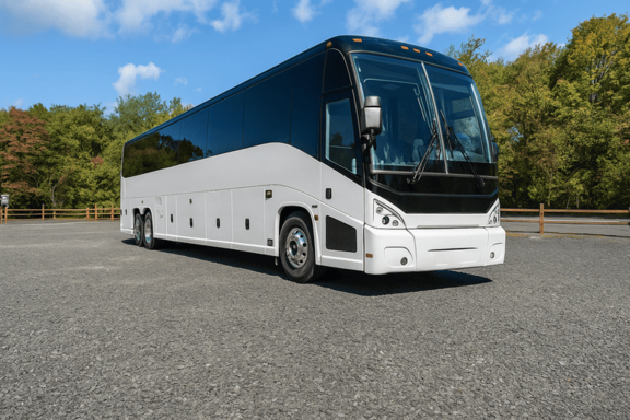 Raleigh Shuttle Bus Rentals 56 Passenger Shuttle Bus