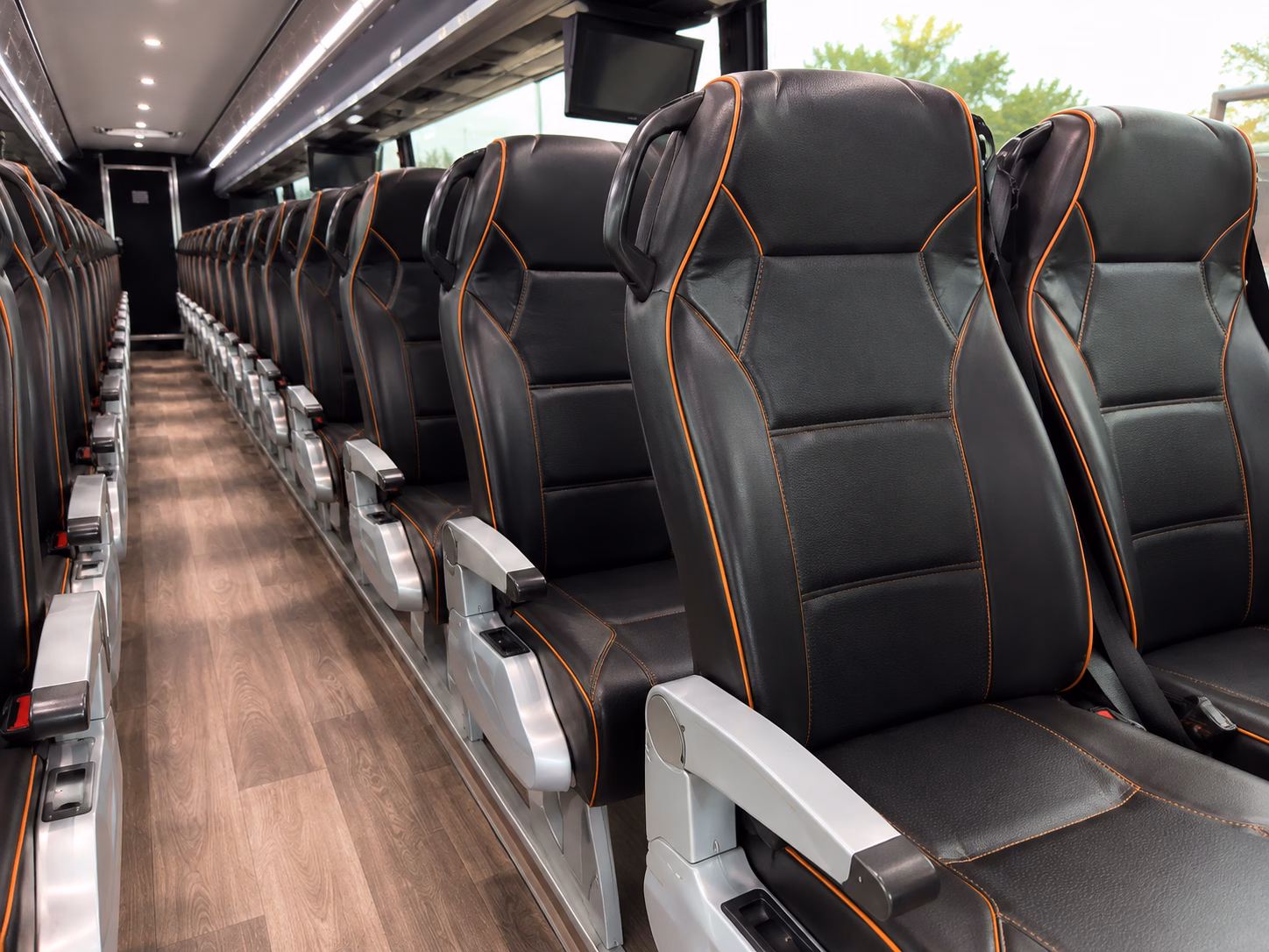 raleigh construction and film crew shuttle buses