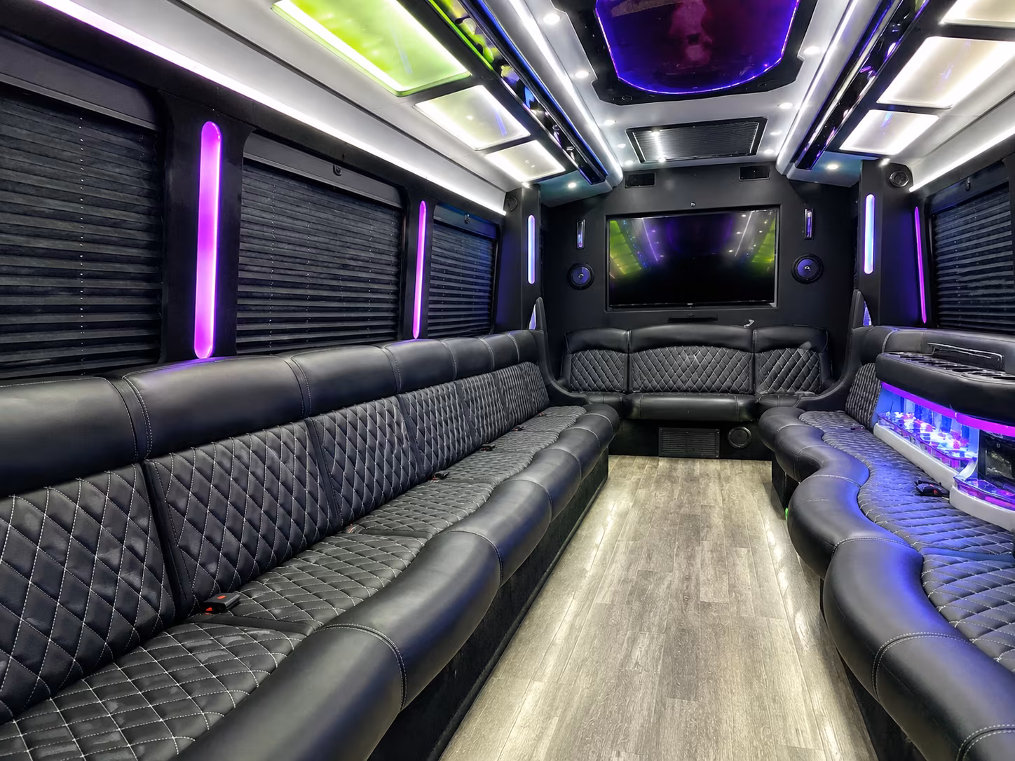 raleigh corporate retreat shuttle bus rentals