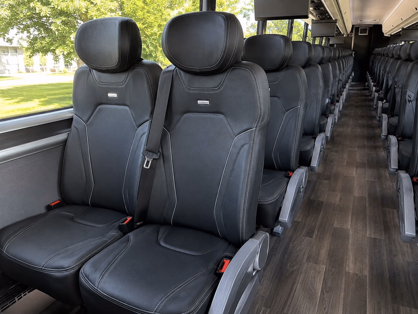 student athlete band and academic competition charter buses