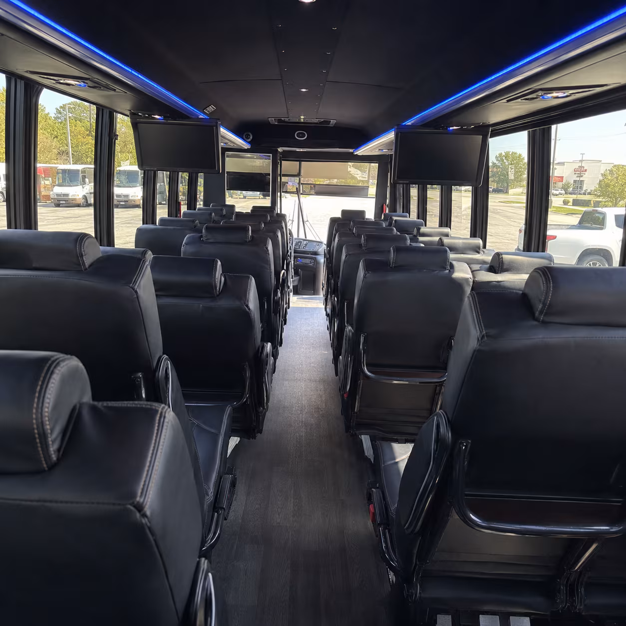 youth league high school and college team bus rentals